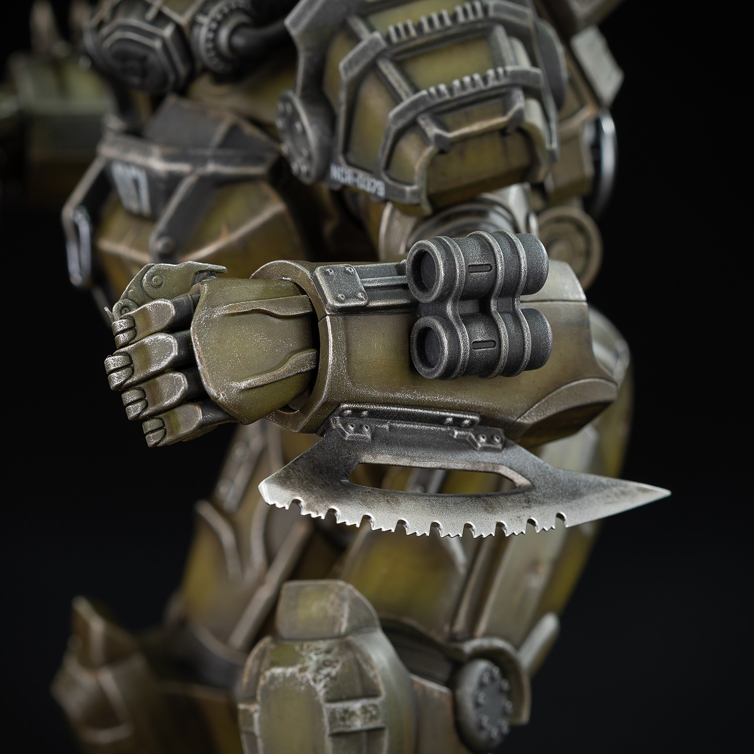 Fallout NCR Power Armor Statues  (Prototype Shown) View 4