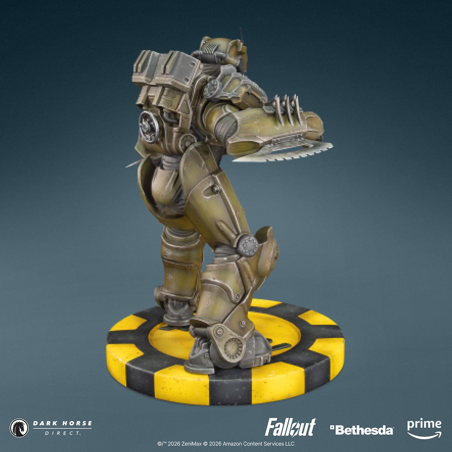 Fallout NCR Power Armor Statues  (Prototype Shown) View 10