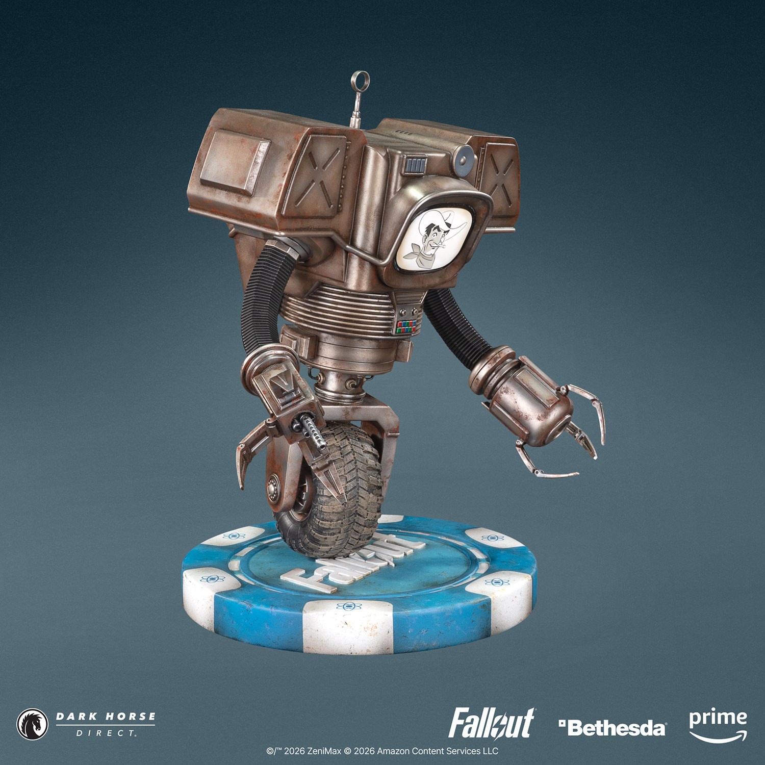 Fallout Victor the Securitron Statues  (Prototype Shown) View 11