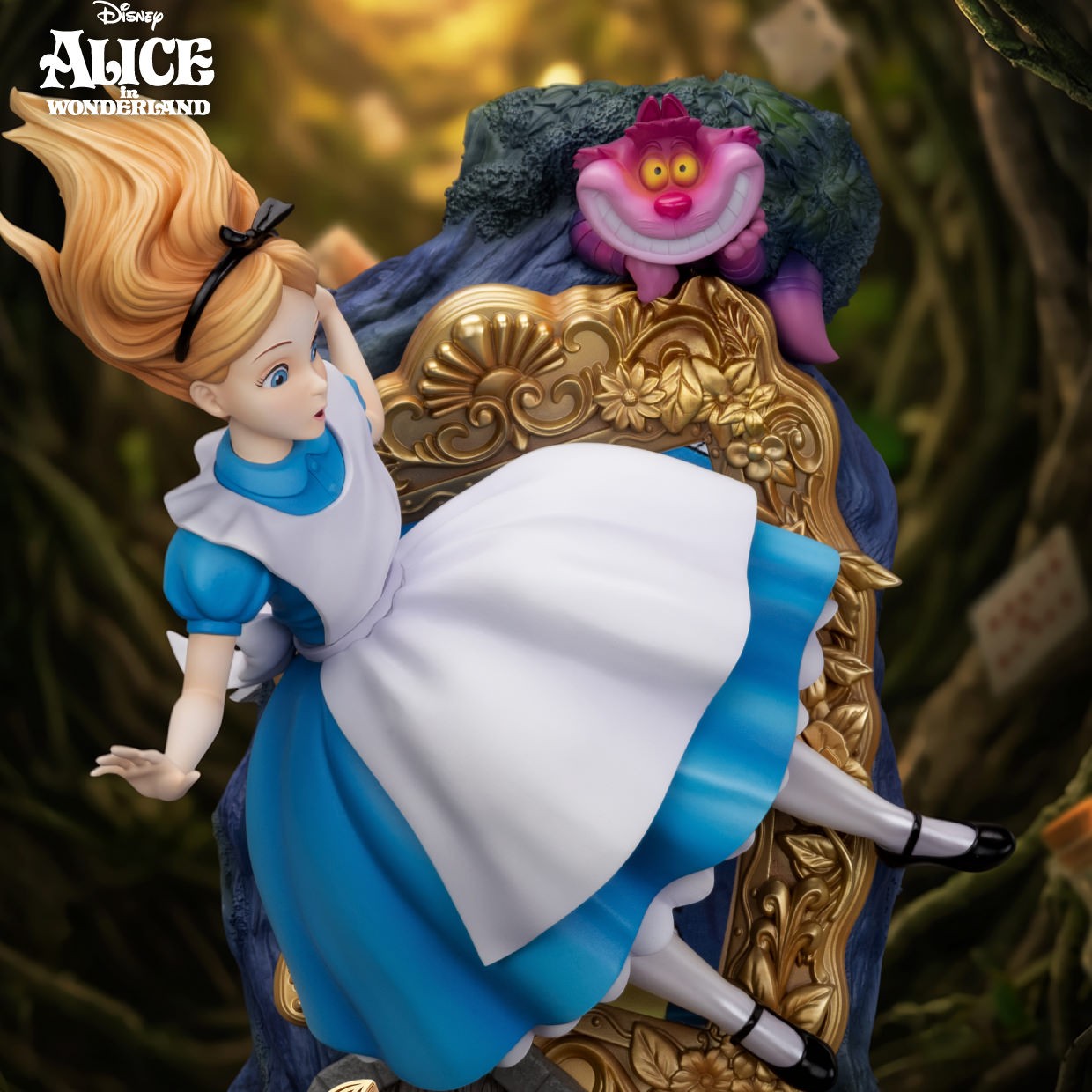 Disney Alice & The Cheshire Cat Statues  (Prototype Shown) View 6