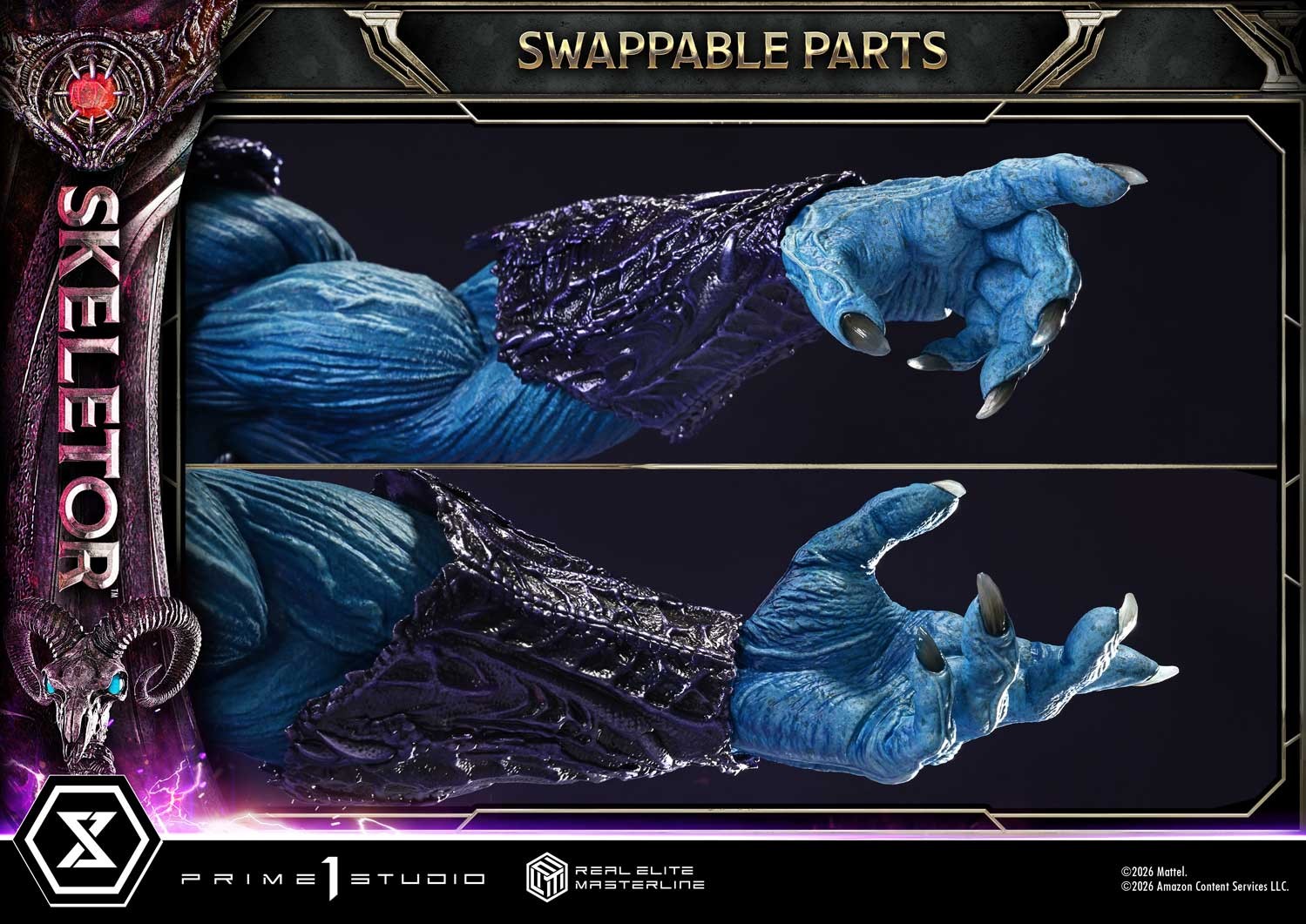 Masters of the Universe Skeletor 1:3 Scale Statue  View 7