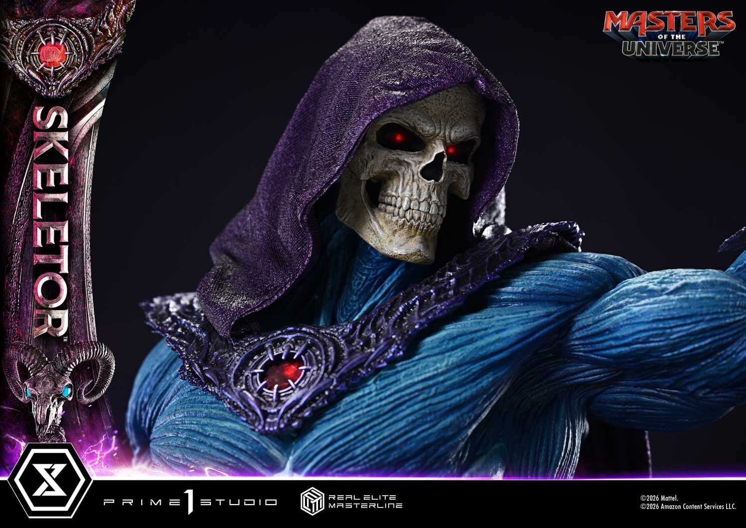 Masters of the Universe Skeletor 1:3 Scale Statue  View 14
