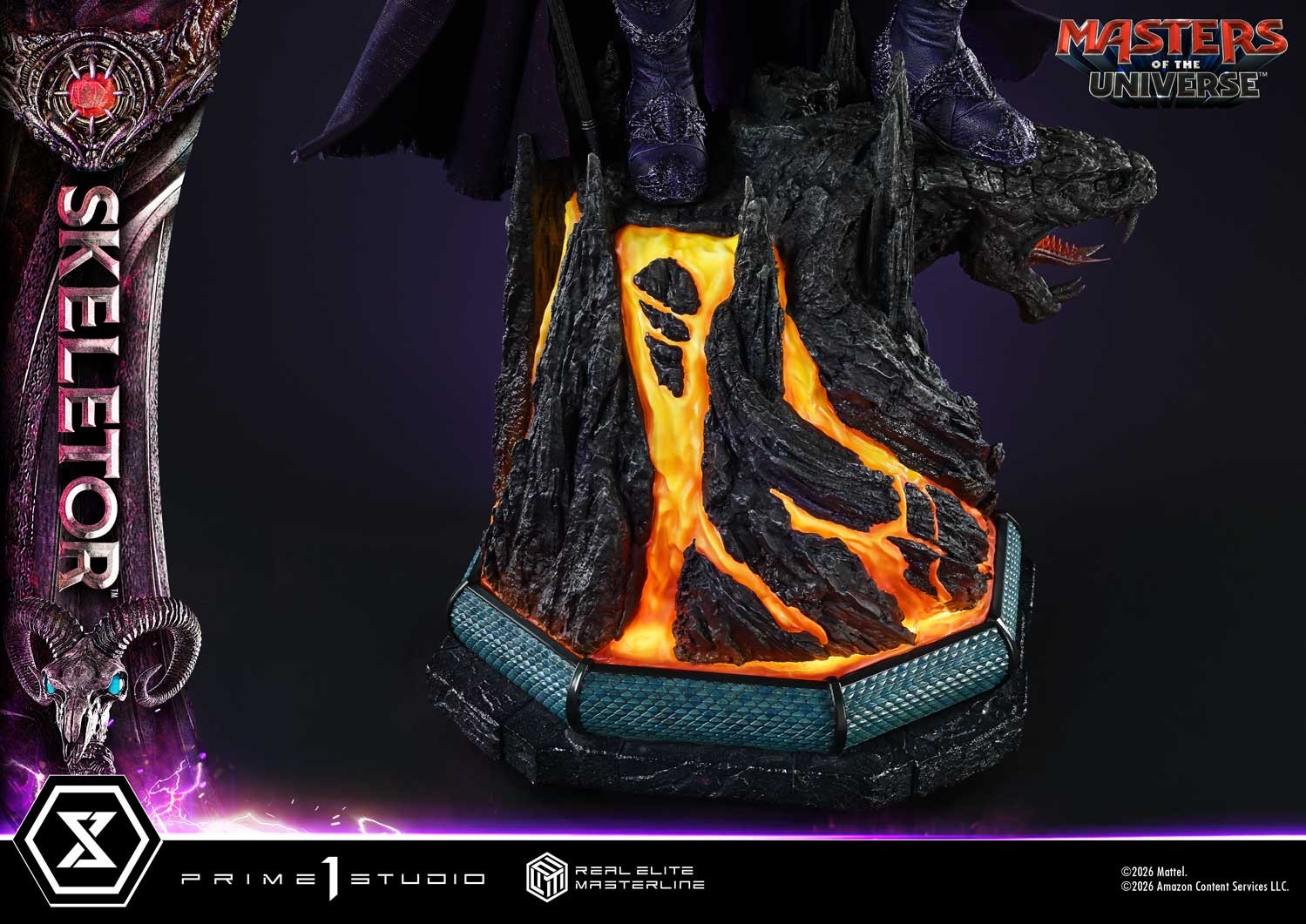 Masters of the Universe Skeletor 1:3 Scale Statue  View 16