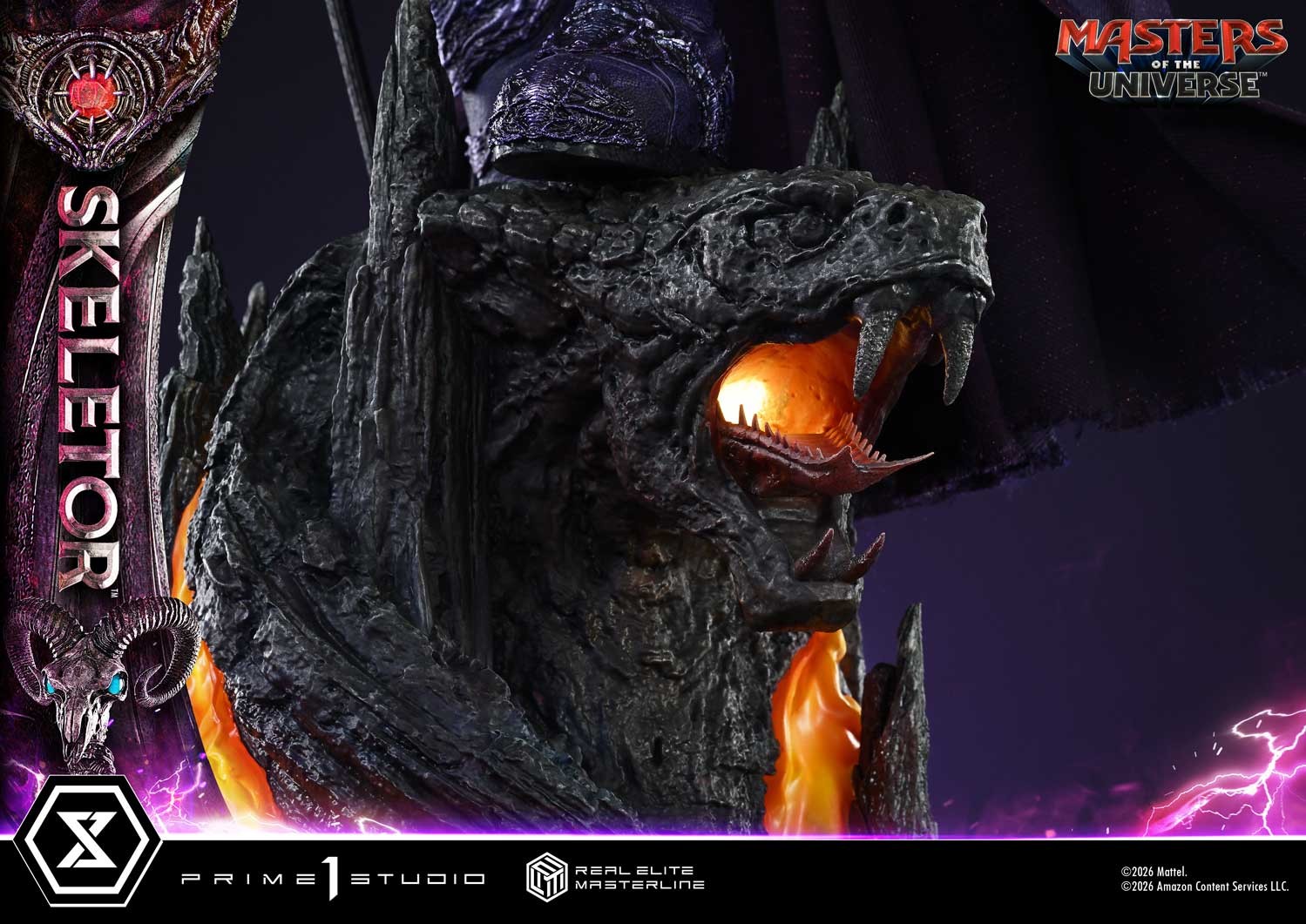 Masters of the Universe Skeletor 1:3 Scale Statue  View 17