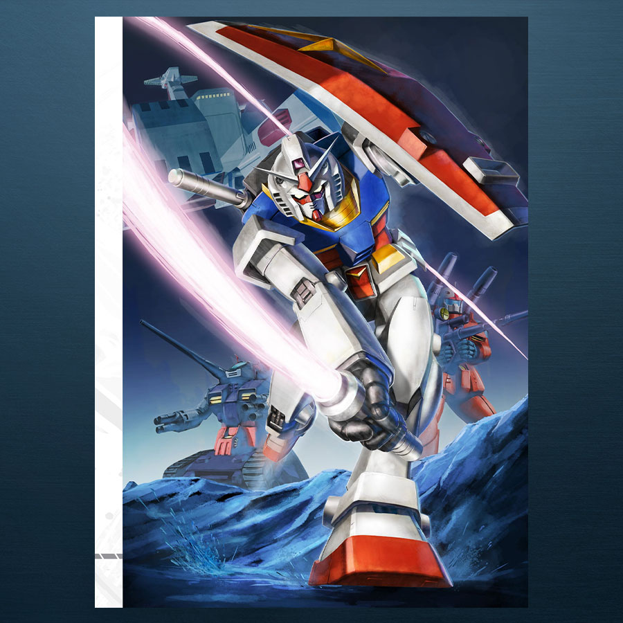 Gundam Hidetaka Tenjin's Artistry of Gundam Book  (Prototype Shown) View 2