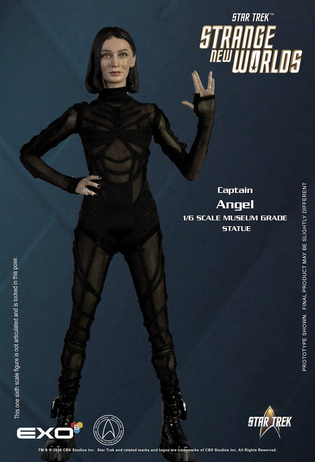 Star Trek Captain Angel Statues  (Prototype Shown) View 7