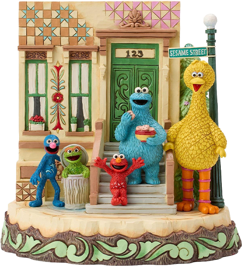 Sesame Street Carved by Heart Sesame Street Figurine  (Prototype Shown) View 8