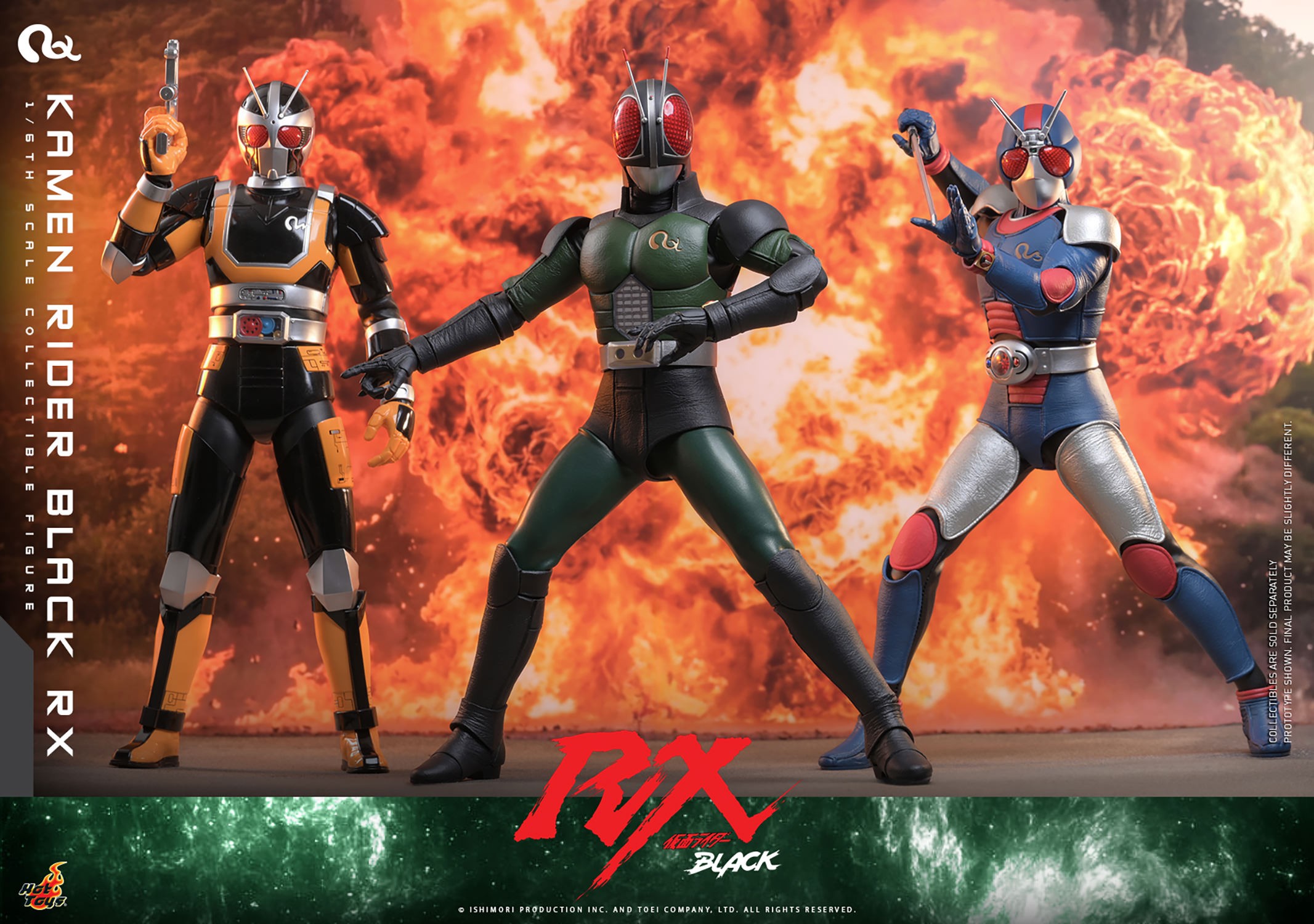 Kamen Rider Kamen Rider Black RX Sixth Scale Figure  (Prototype Shown) View 23