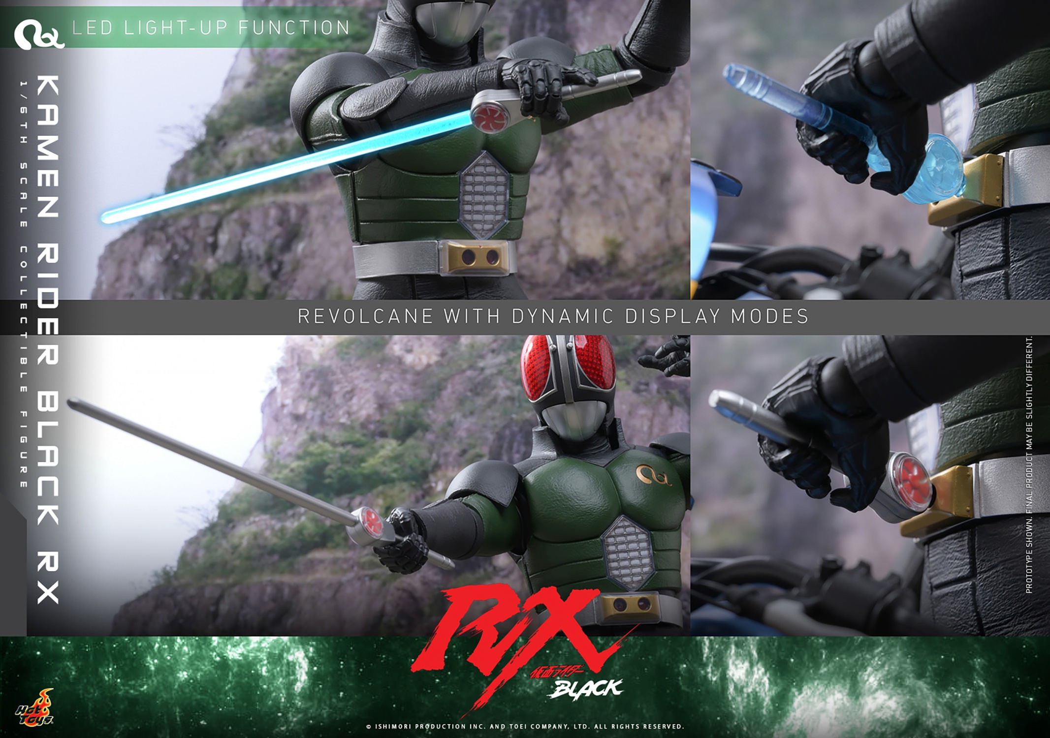 Kamen Rider Kamen Rider Black RX Sixth Scale Figure  (Prototype Shown) View 25