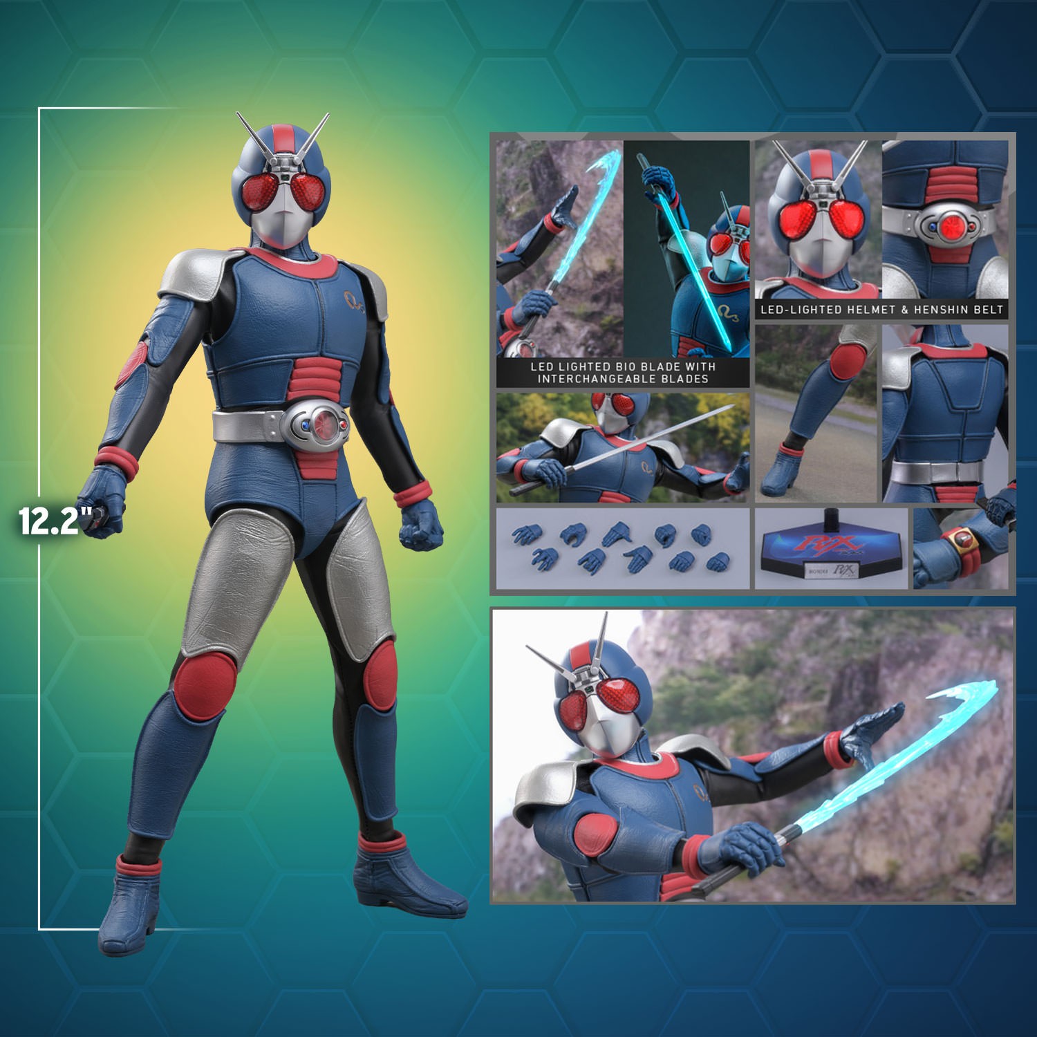 Kamen Rider BioRider Sixth Scale Figure  (Prototype Shown) View 2