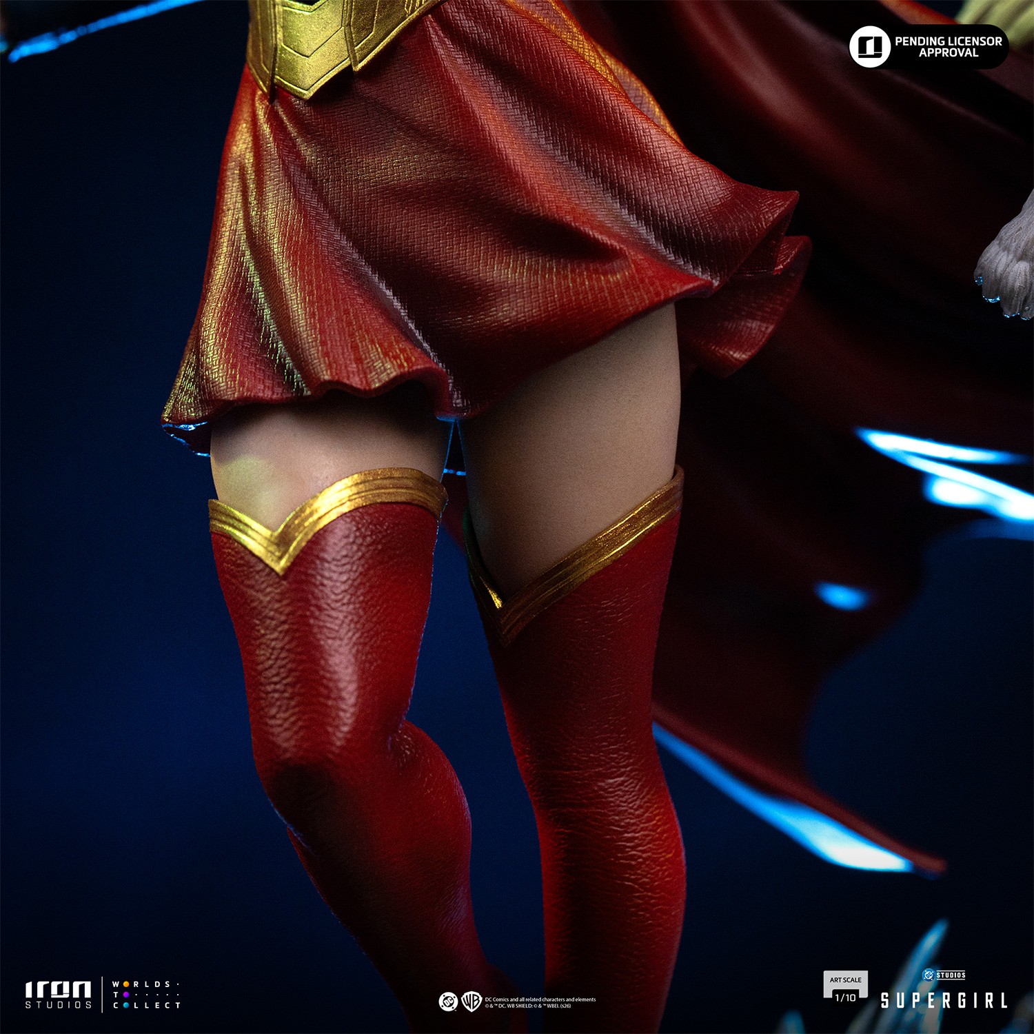 DC Comics Supergirl & Krypto 1:10 Scale Statue  (Prototype Shown) View 6