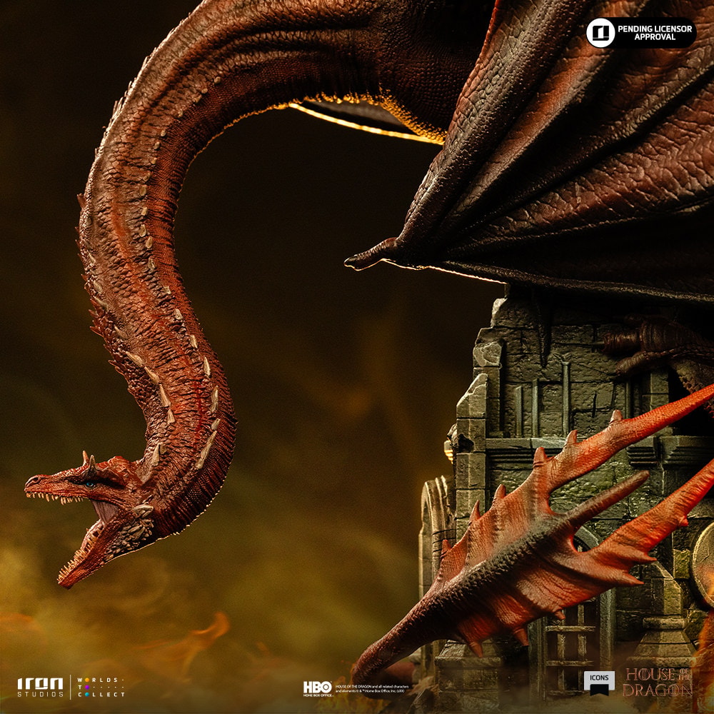 Game of Thrones Caraxes Statues  (Prototype Shown) View 3
