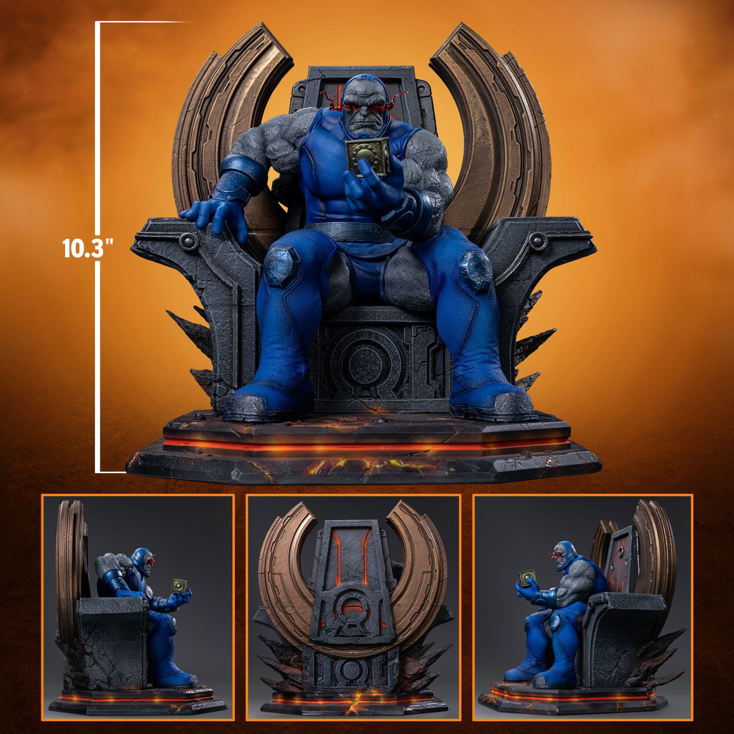 DC Comics Darkseid Unleashed 1:10 Scale Statue  (Prototype Shown) View 2