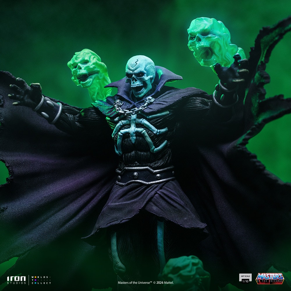 Masters of the Universe Scare Glow 1:10 Scale Statue  (Prototype Shown) View 1