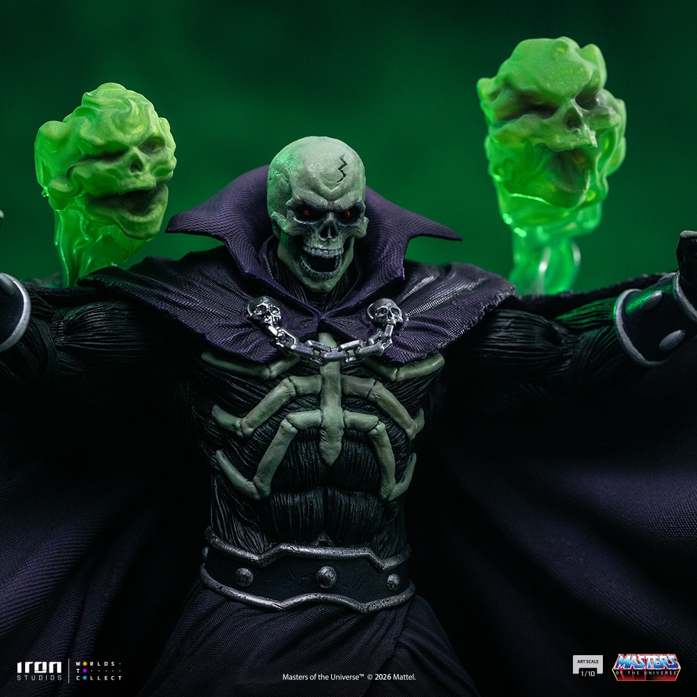 Masters of the Universe Scare Glow 1:10 Scale Statue  (Prototype Shown) View 4