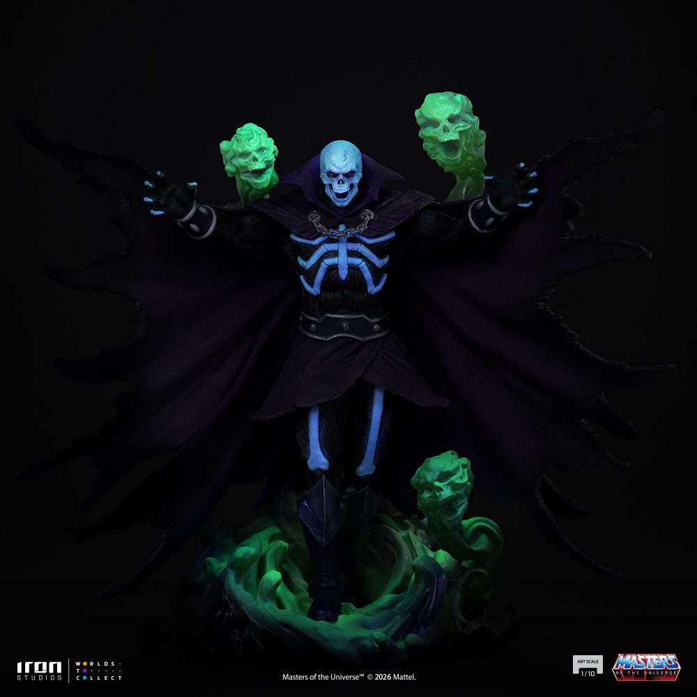 Masters of the Universe Scare Glow 1:10 Scale Statue  (Prototype Shown) View 3