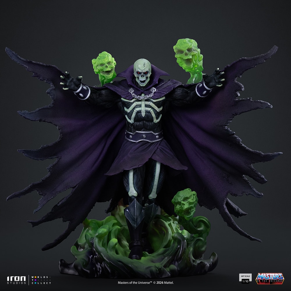 Masters of the Universe Scare Glow 1:10 Scale Statue  (Prototype Shown) View 10