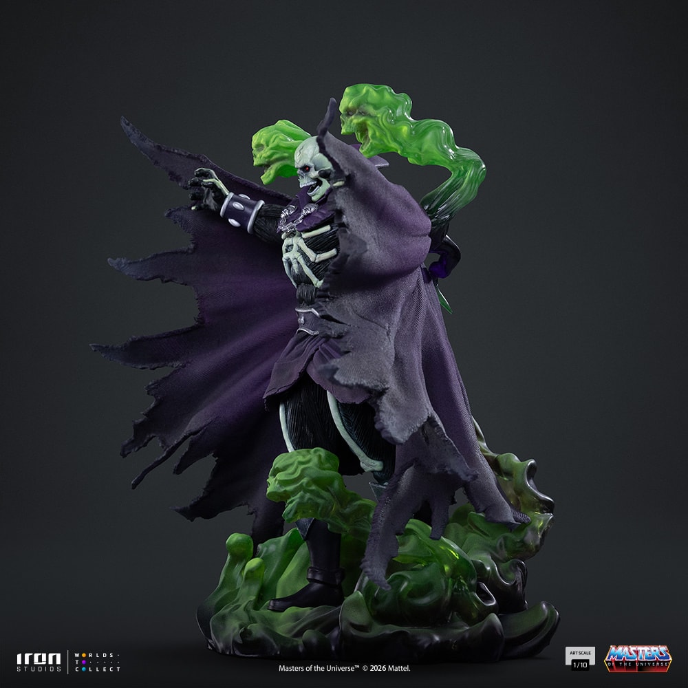 Masters of the Universe Scare Glow 1:10 Scale Statue  (Prototype Shown) View 11