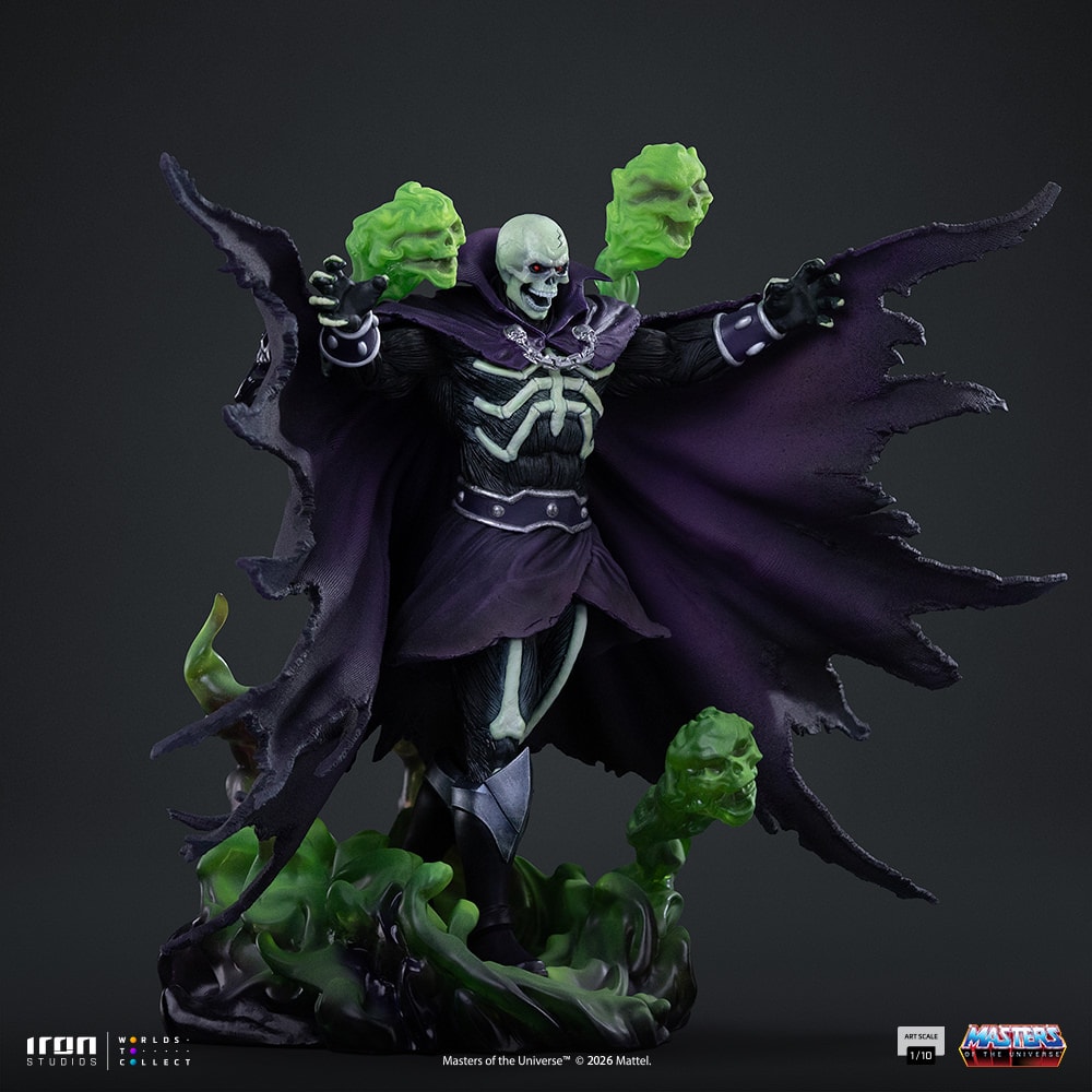 Masters of the Universe Scare Glow 1:10 Scale Statue  (Prototype Shown) View 13