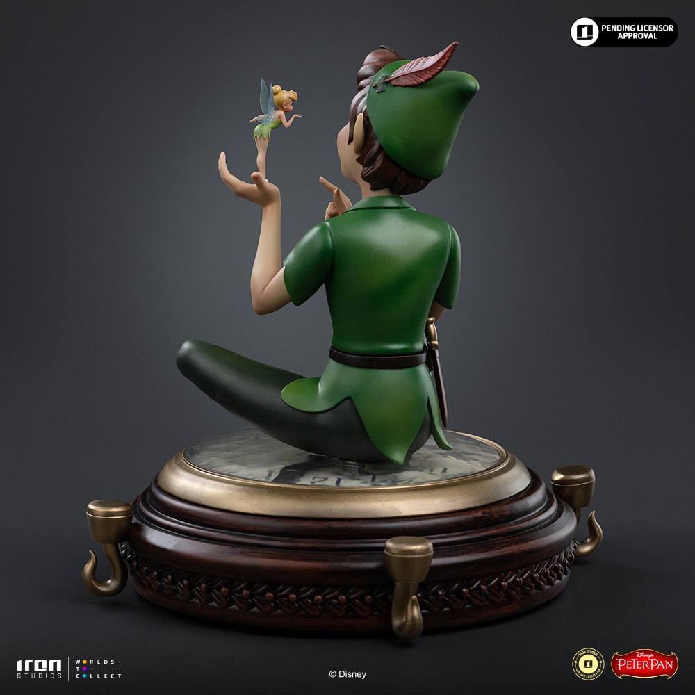 Disney Peter Pan & Tinker Bell Statues  (Prototype Shown) View 8