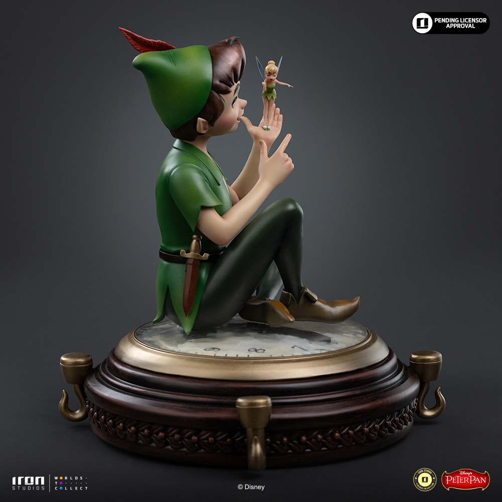 Disney Peter Pan & Tinker Bell Statues  (Prototype Shown) View 9