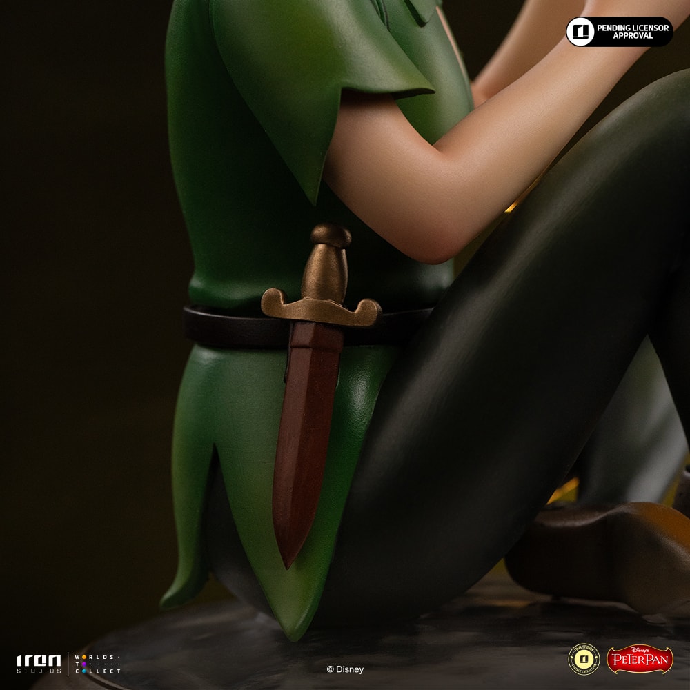 Disney Peter Pan & Tinker Bell Statues  (Prototype Shown) View 10