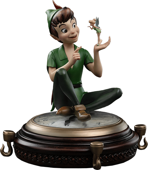 Disney Peter Pan & Tinker Bell Statues  (Prototype Shown) View 13