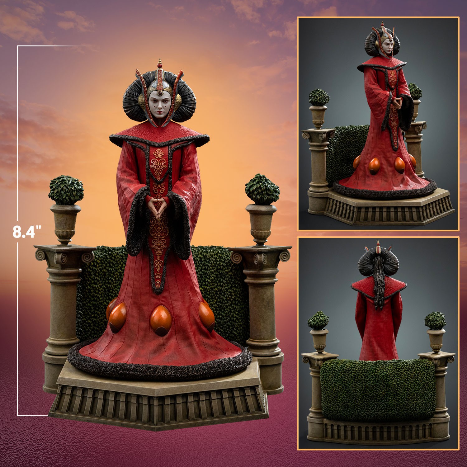 Star Wars Queen Amidala 1:10 Scale Statue  (Prototype Shown) View 2