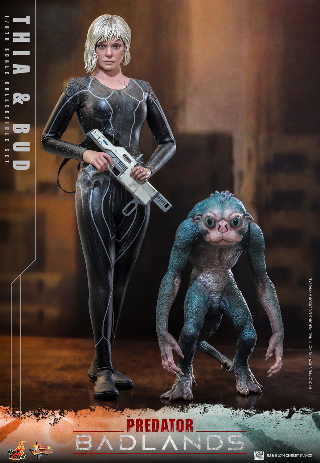 Predator Thia and Bud Sixth Scale Figure Set  (Prototype Shown) View 9