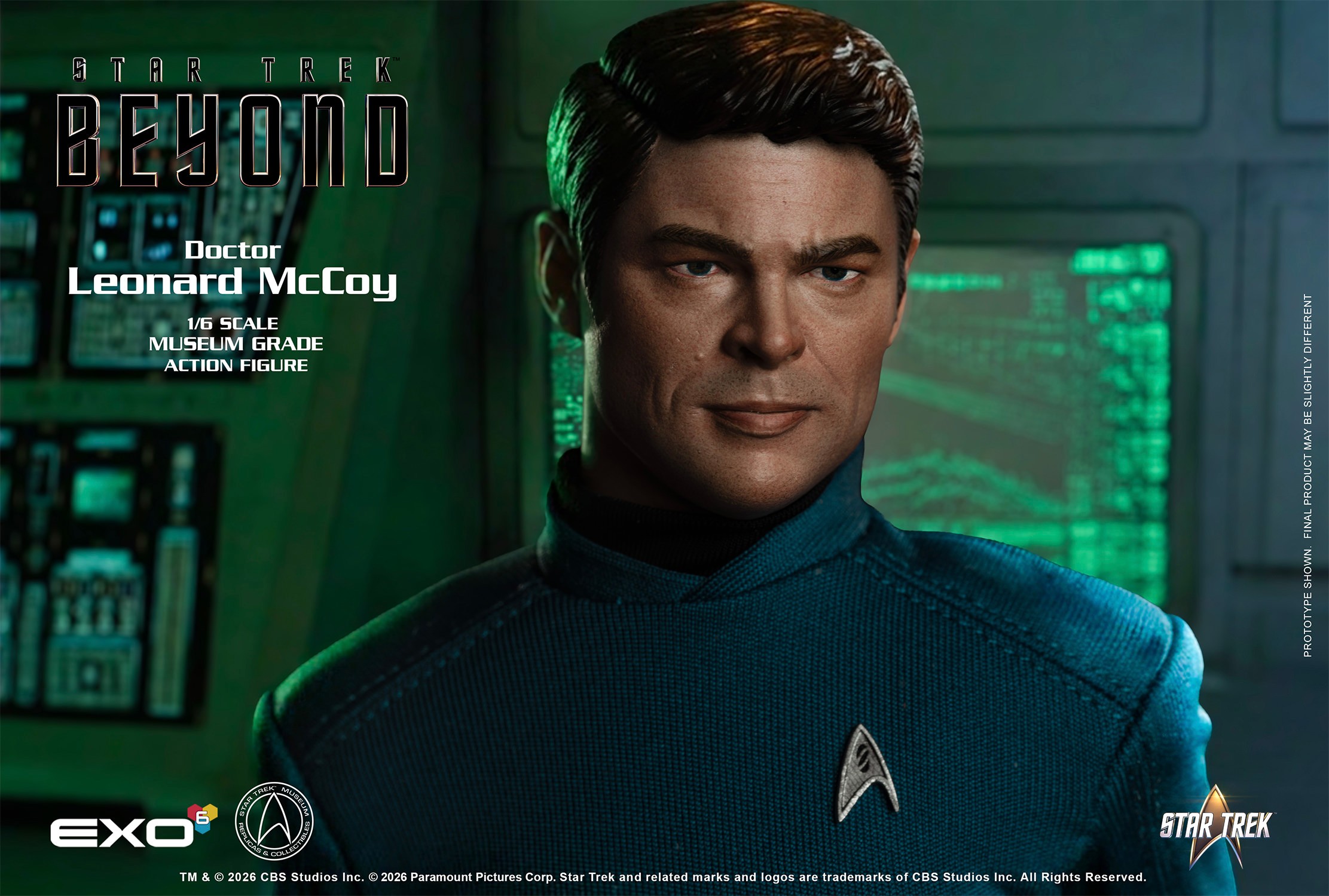 Star Trek Dr. “Bones” McCoy Sixth Scale Figure  (Prototype Shown) View 6
