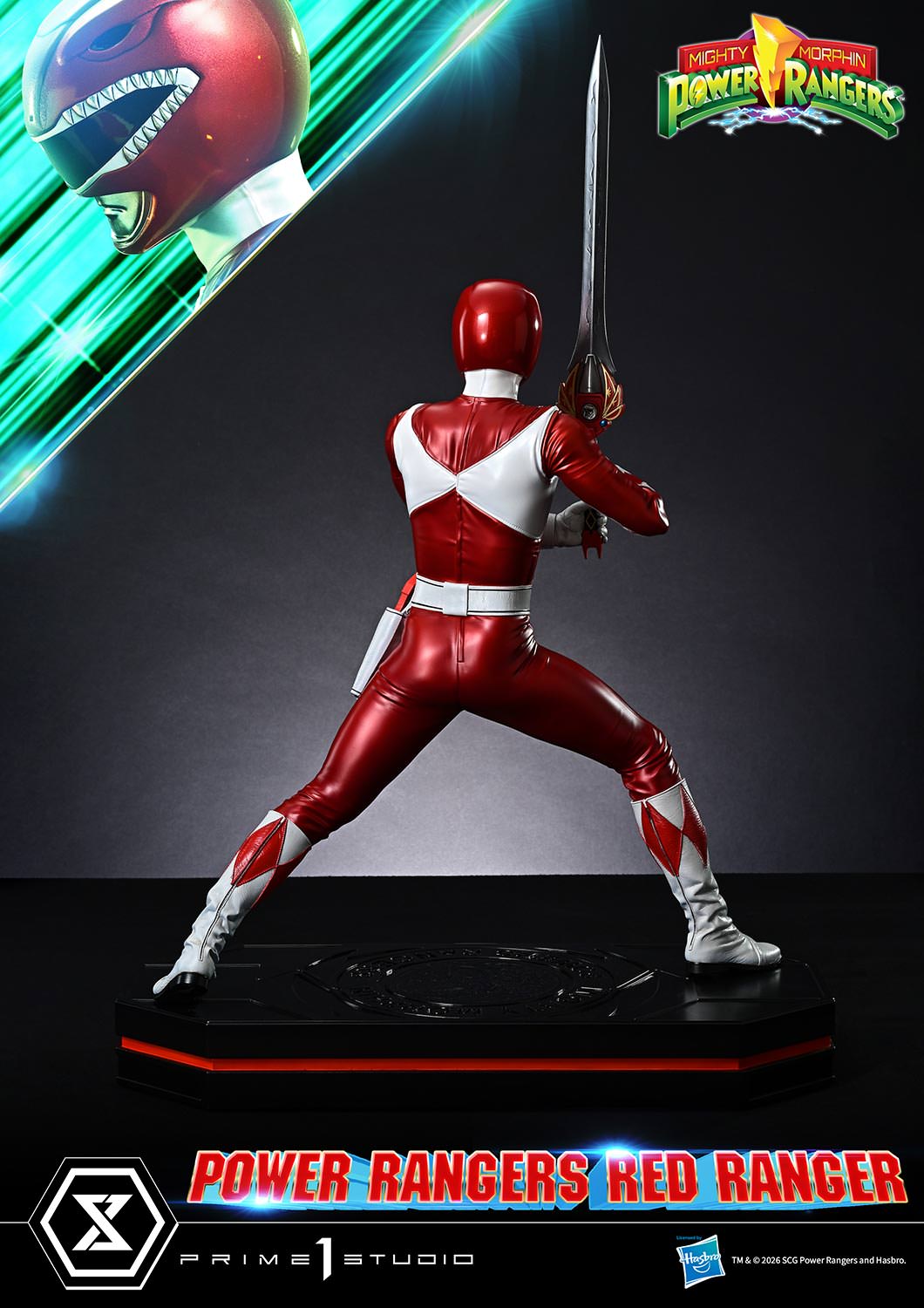 Mighty Morphin Power Rangers Red Ranger Statues  (Prototype Shown) View 11
