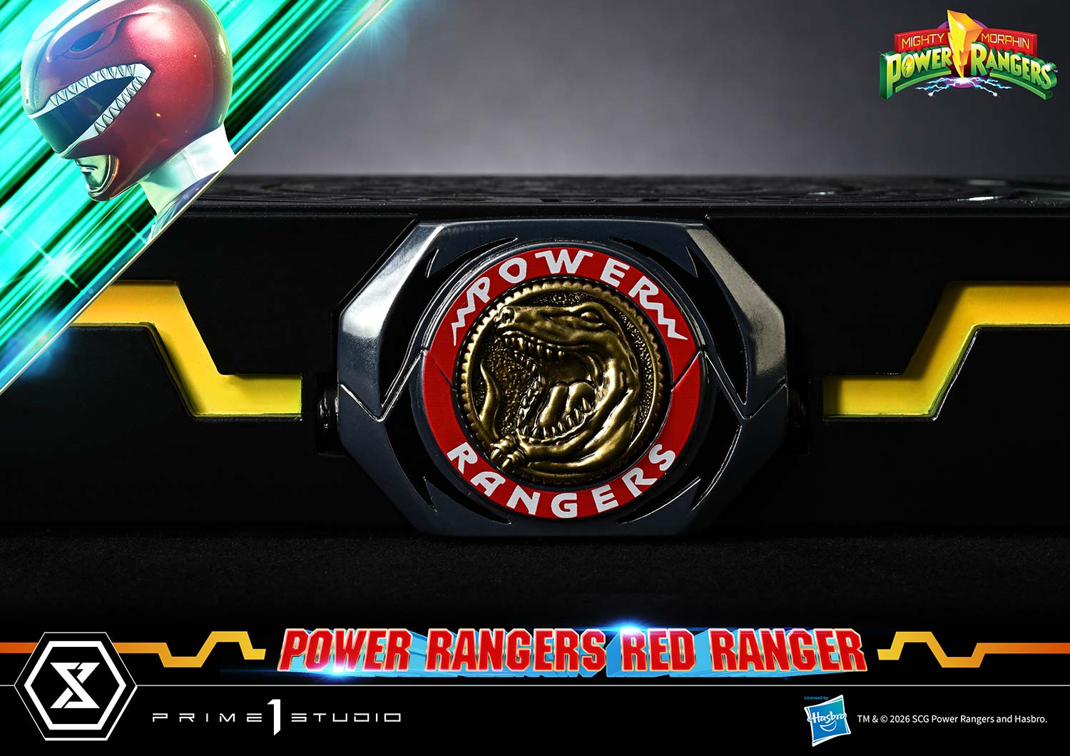 Mighty Morphin Power Rangers Red Ranger Statues  (Prototype Shown) View 15