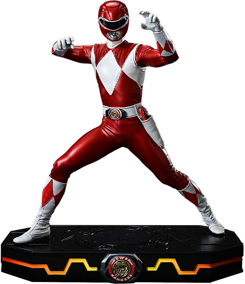 Mighty Morphin Power Rangers Red Ranger Statues  (Prototype Shown) View 16