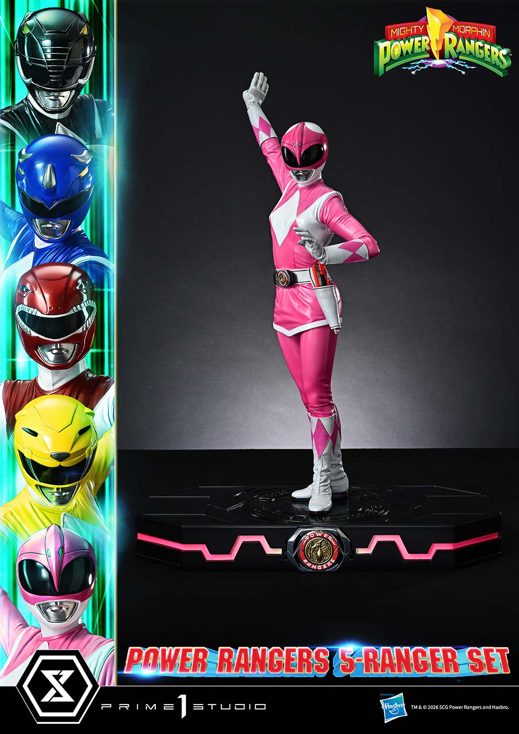 Mighty Morphin Power Rangers Power Rangers 5-Ranger Set Quarter Scale Statue  Collector Edition (Prototype Shown) View 15