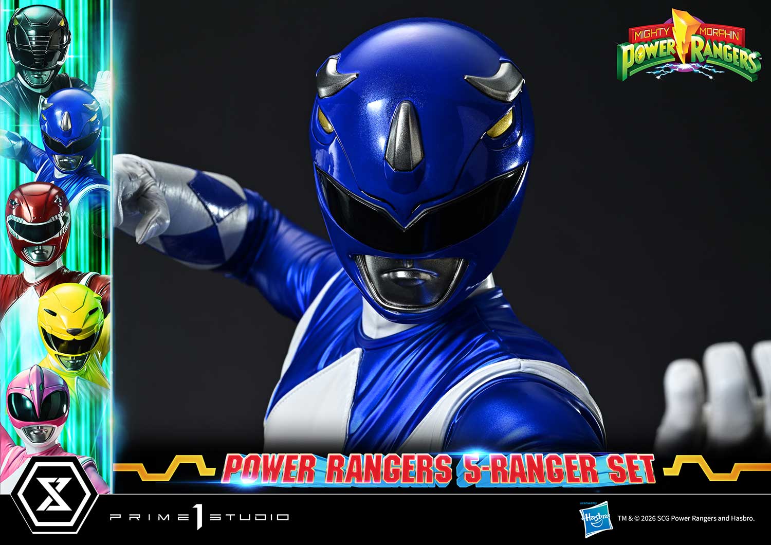 Mighty Morphin Power Rangers Power Rangers 5-Ranger Set Quarter Scale Statue  Collector Edition (Prototype Shown) View 17