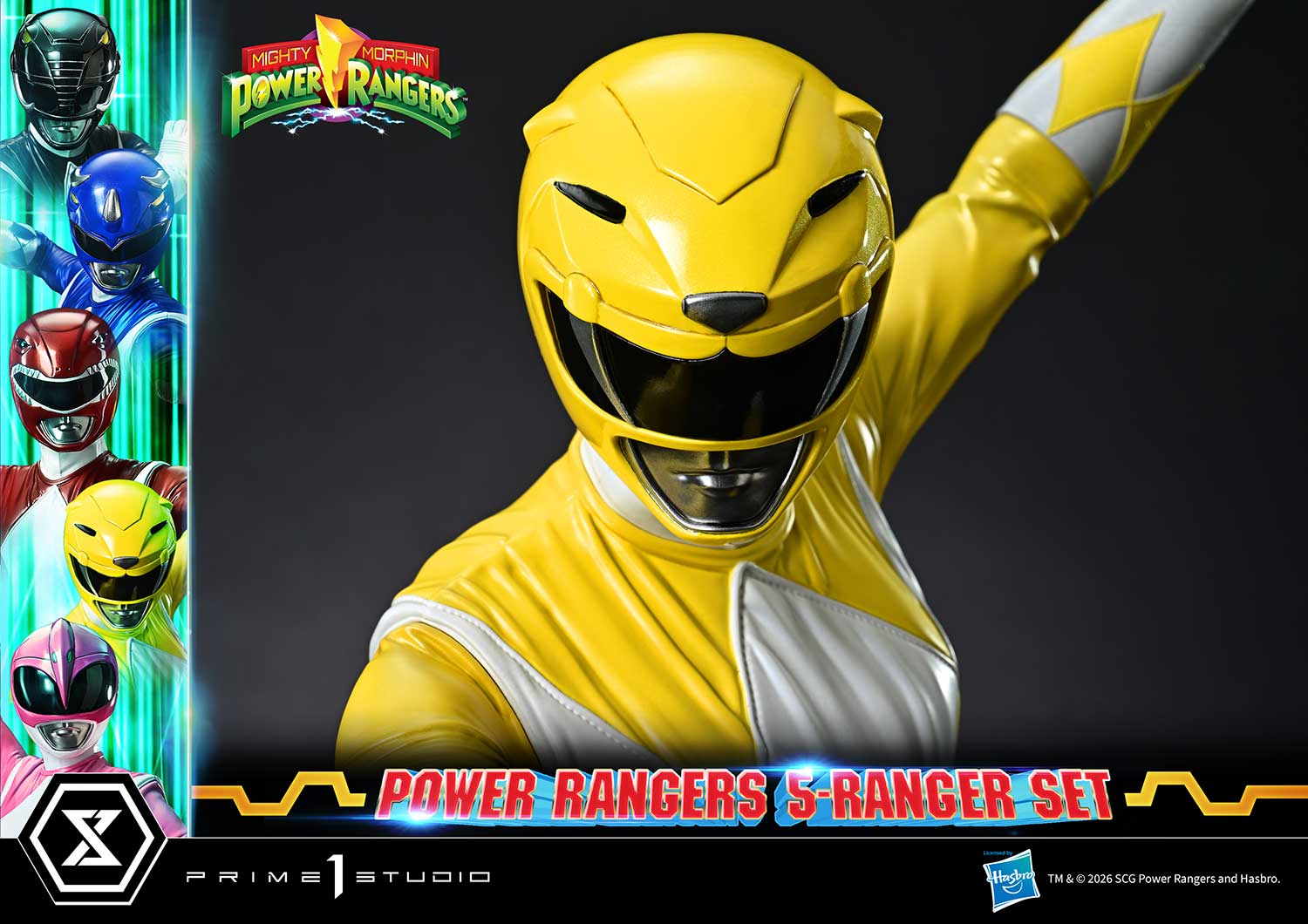 Mighty Morphin Power Rangers Power Rangers 5-Ranger Set Quarter Scale Statue  Collector Edition (Prototype Shown) View 18