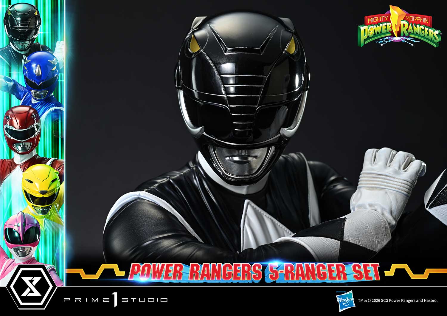 Mighty Morphin Power Rangers Power Rangers 5-Ranger Set Quarter Scale Statue  Collector Edition (Prototype Shown) View 19