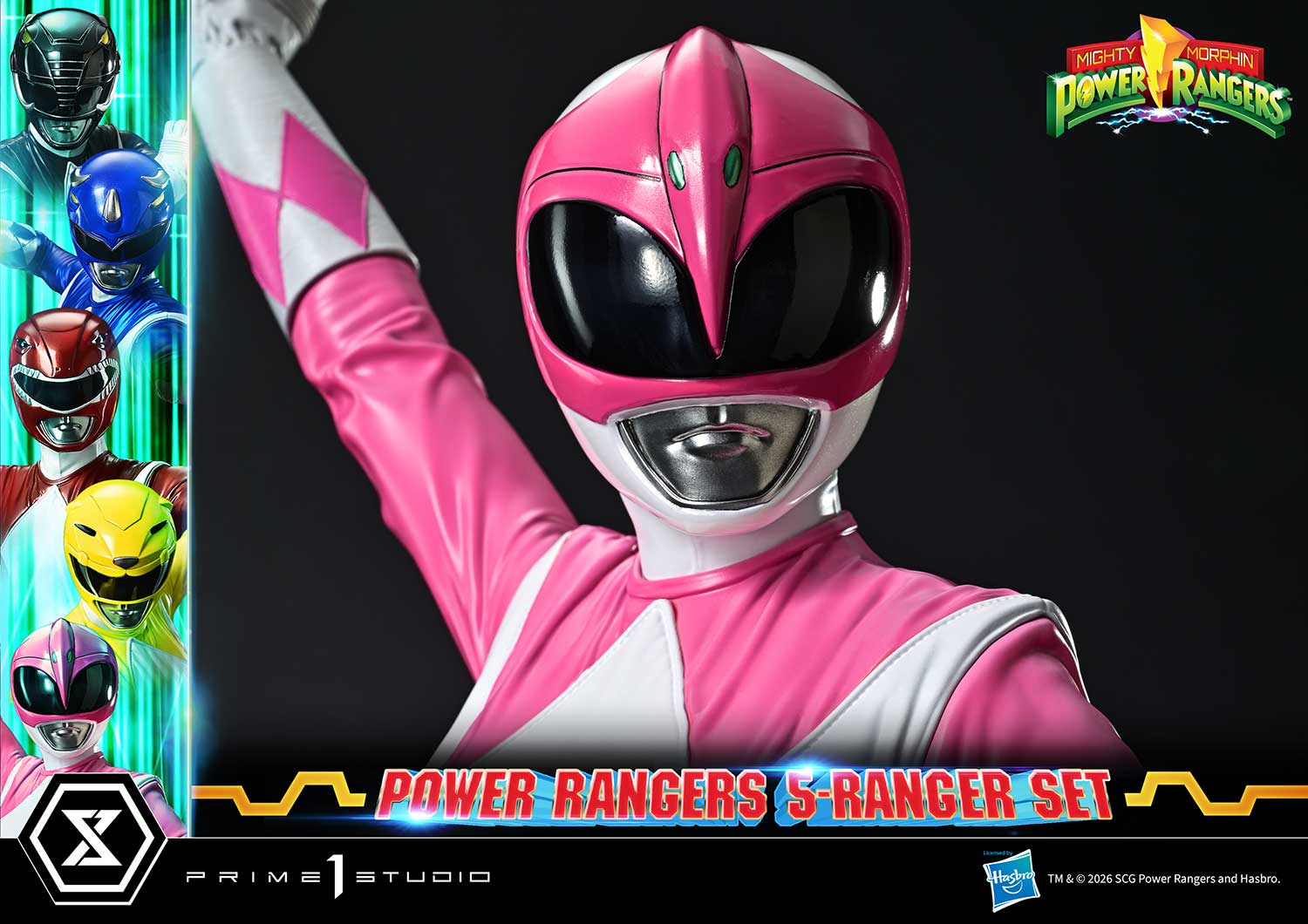 Mighty Morphin Power Rangers Power Rangers 5-Ranger Set Quarter Scale Statue  Collector Edition (Prototype Shown) View 20