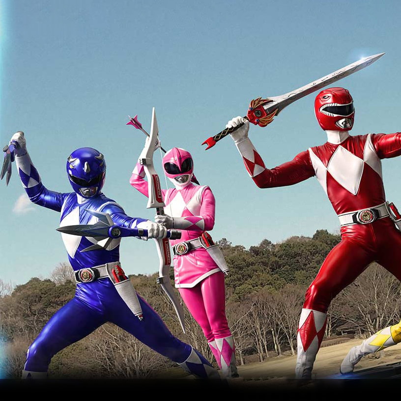Mighty Morphin Power Rangers Power Rangers 5-Ranger Set (Deluxe Version) Quarter Scale Statue  (Prototype Shown) View 5