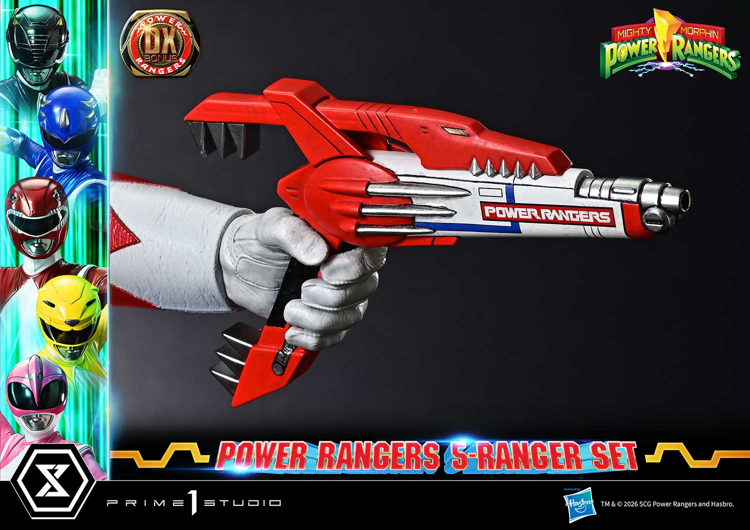 Mighty Morphin Power Rangers Power Rangers 5-Ranger Set (Deluxe Bonus Version) Quarter Scale Statue  (Prototype Shown) View 13