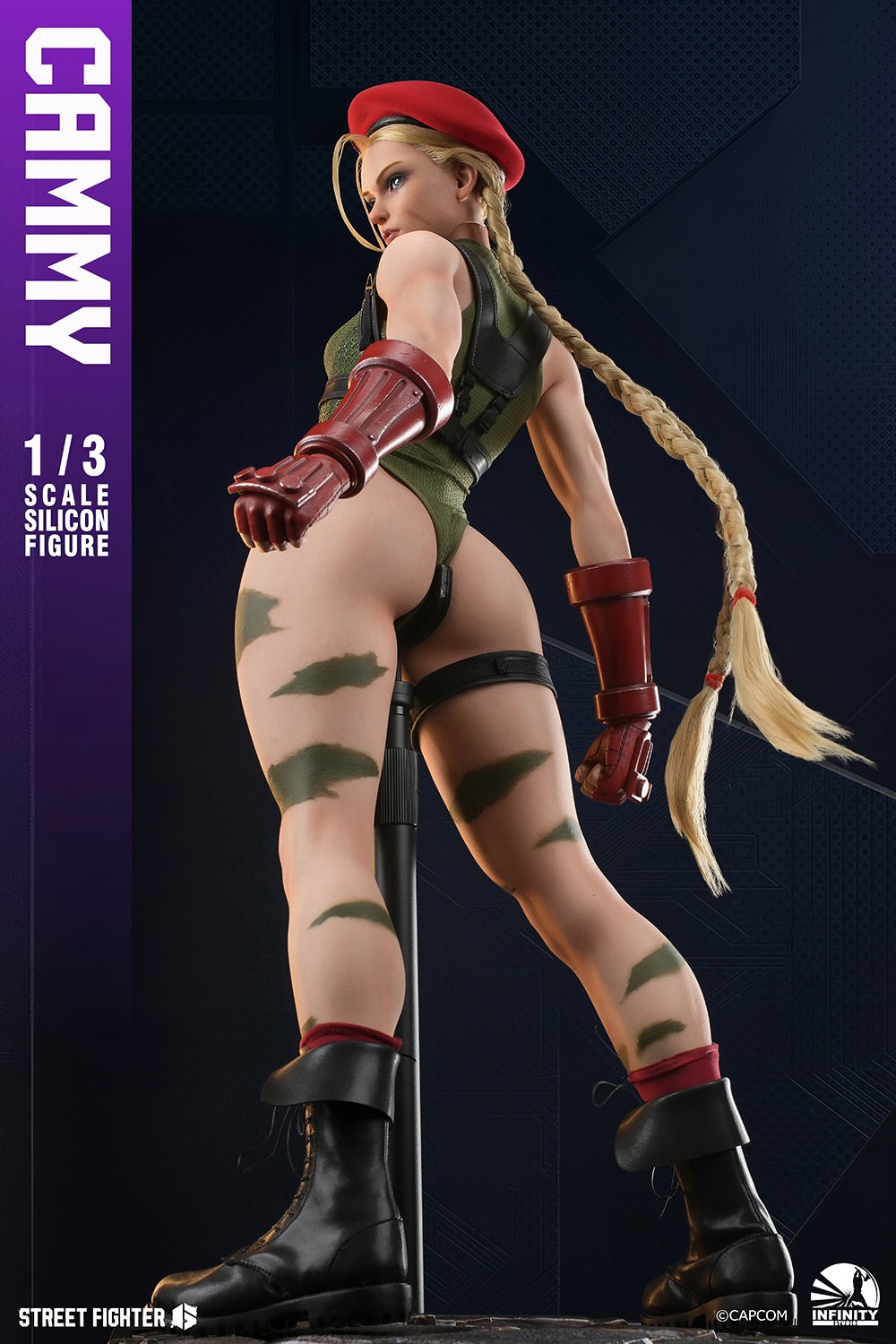 Street Fighter Cammy Action Figure  (Prototype Shown) View 3