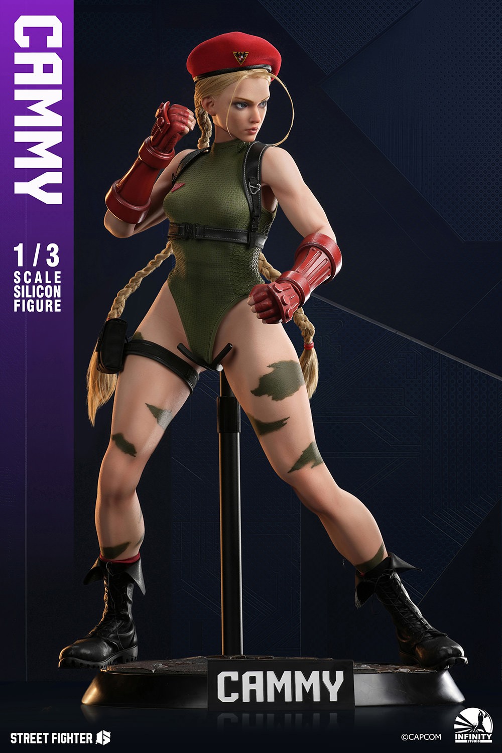 Street Fighter Cammy Action Figure  (Prototype Shown) View 4