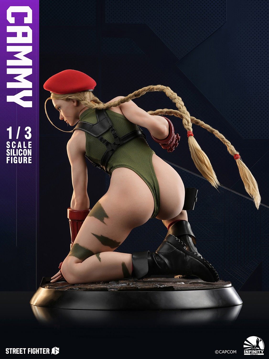 Street Fighter Cammy Action Figure  (Prototype Shown) View 5