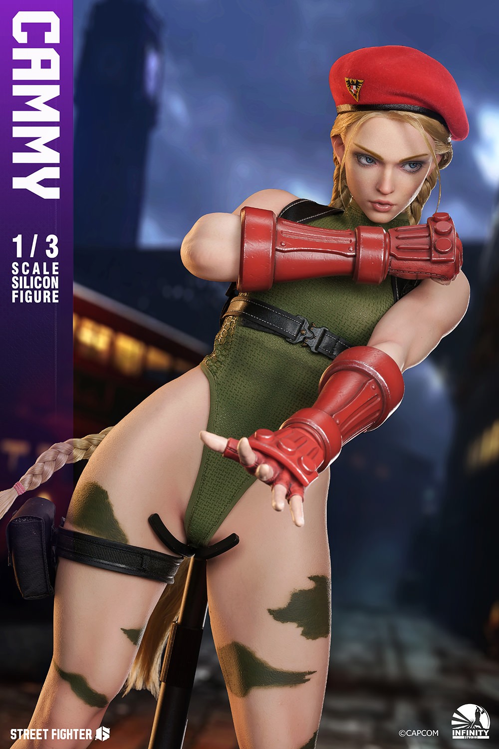 Street Fighter Cammy Action Figure  (Prototype Shown) View 6