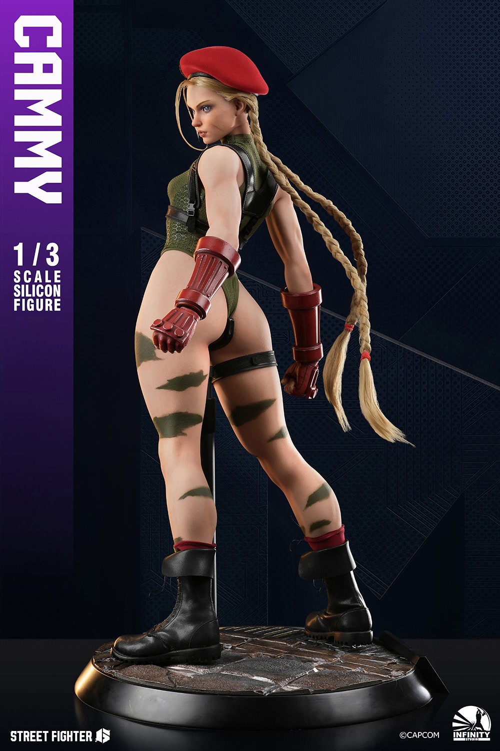 Street Fighter Cammy Action Figure  (Prototype Shown) View 9
