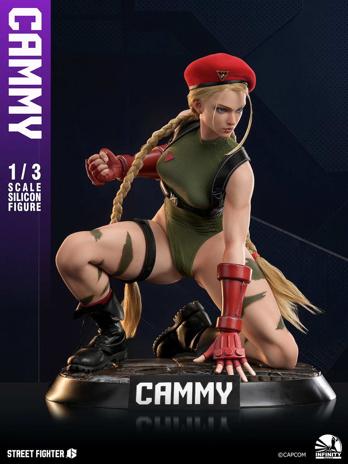 Street Fighter Cammy Action Figure  (Prototype Shown) View 13