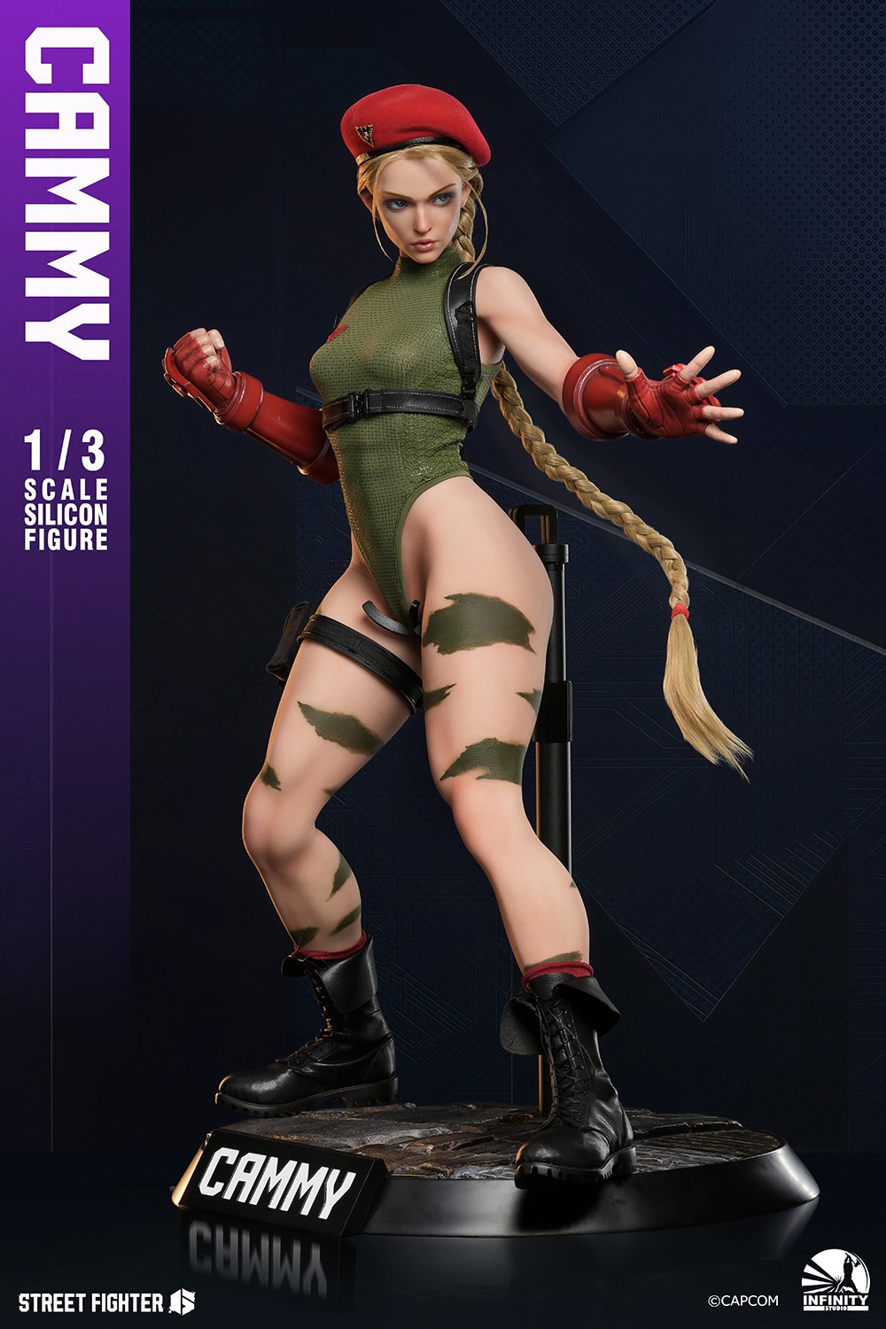 Street Fighter Cammy Action Figure  (Prototype Shown) View 14