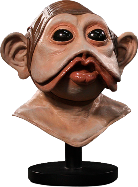 Star Wars Nien Nunb Mask Prop Replica  (Prototype Shown) View 11