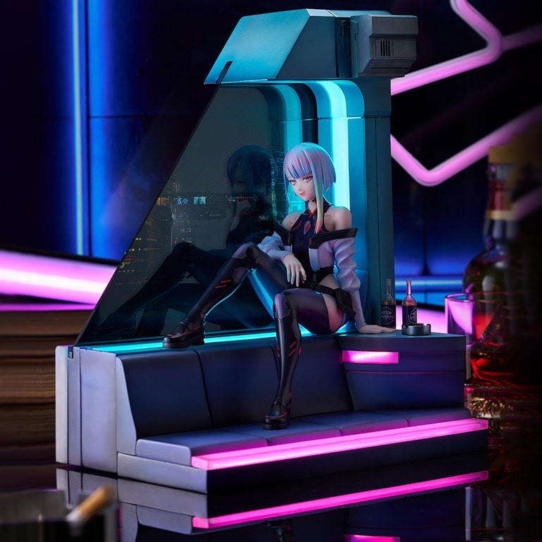 Cyberpunk 2077 Lucy Collectible Figure  (Prototype Shown) View 1