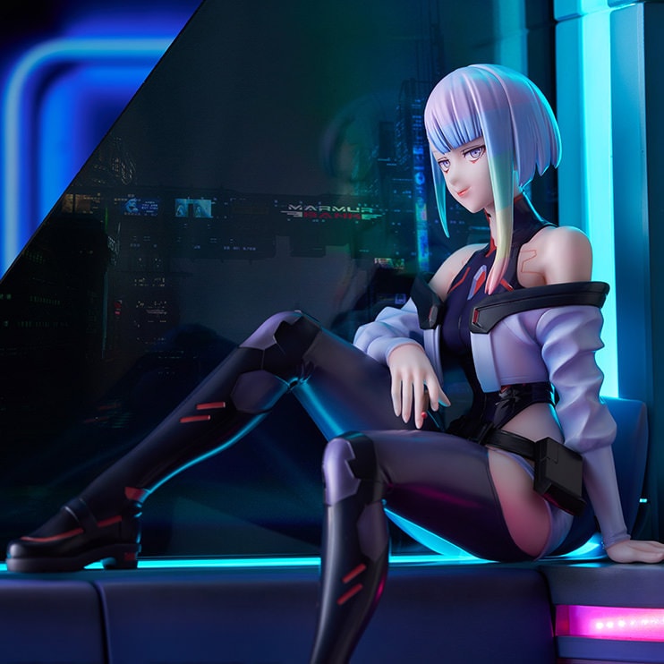 Cyberpunk 2077 Lucy Collectible Figure  (Prototype Shown) View 3